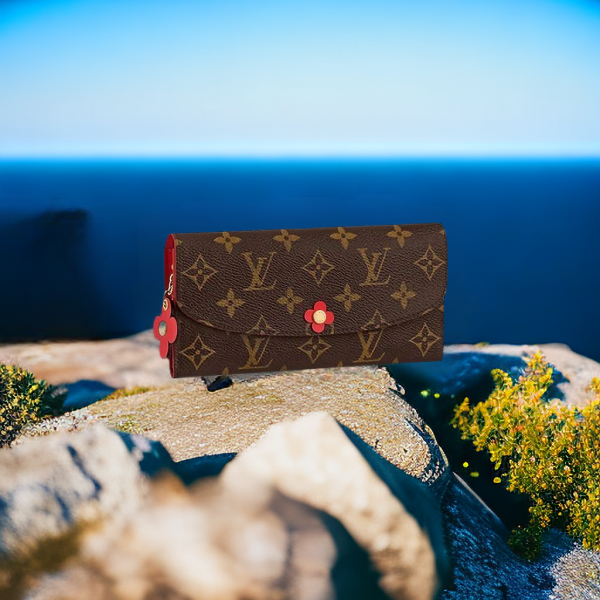 Shop Louis Vuitton 2023-24FW Emilie wallet (M61289, M60697) by