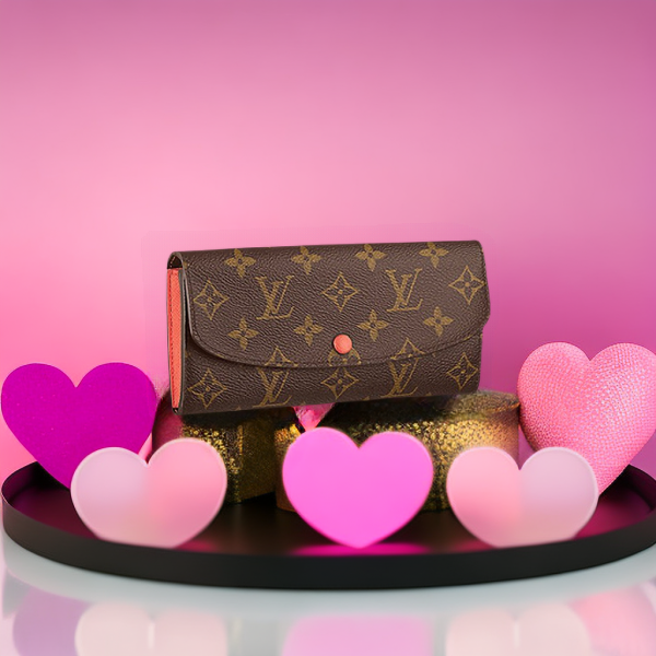 Shop Louis Vuitton 2023-24FW Emilie wallet (M61289, M60697) by